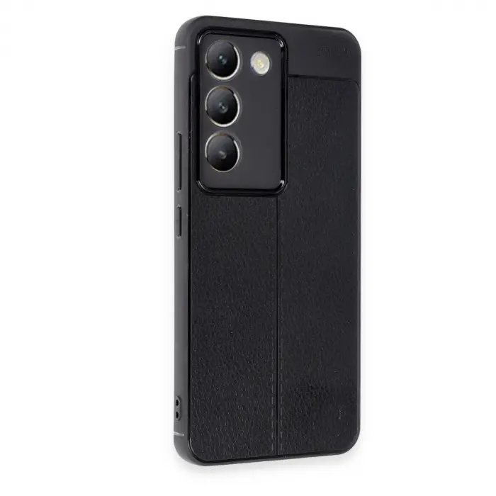 Vivo V30 Lite 4g Kılıf Auto Focus Kapak - Siyah