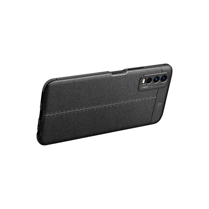 Vivo Y11s Kılıf Auto Focus Kapak - Siyah