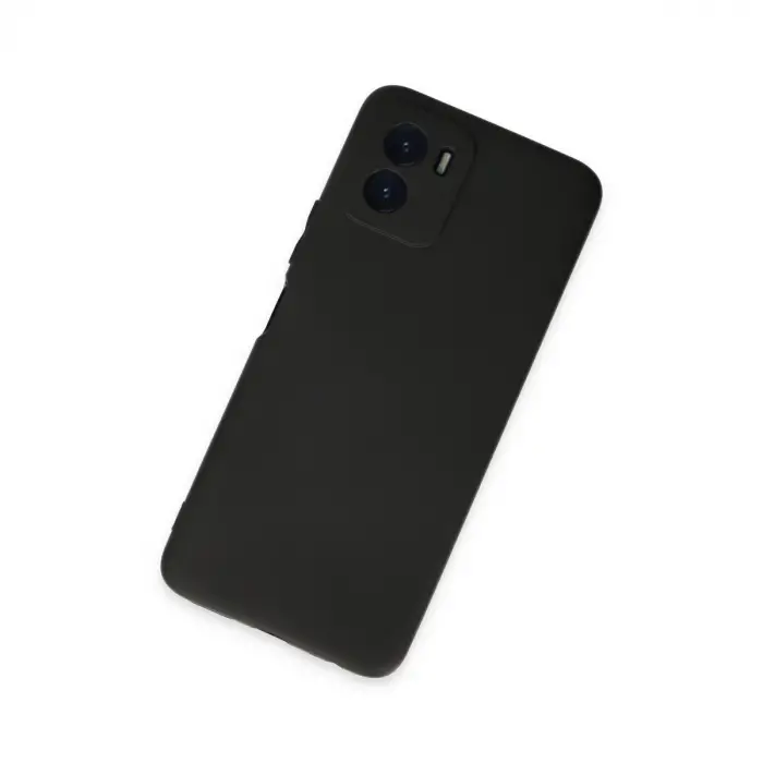 Vivo Y15s Kılıf First Silikon - Siyah