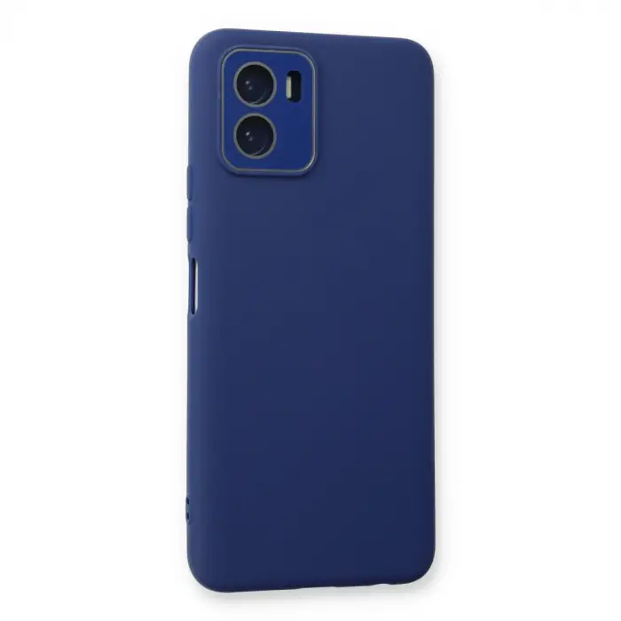 Vivo Y15s Kılıf Lansman Glass Kapak - Sky Blue