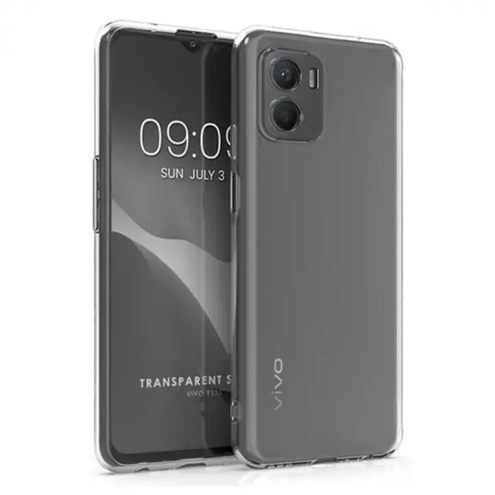 Vivo Y15s Kılıf Lüx Şeffaf Silikon