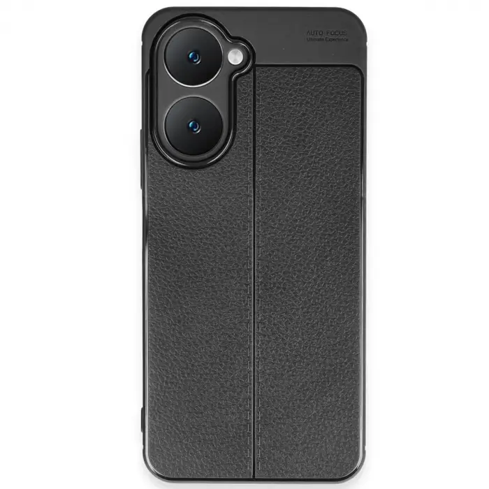 Vivo Y18 Kılıf Auto Focus Kapak - Siyah