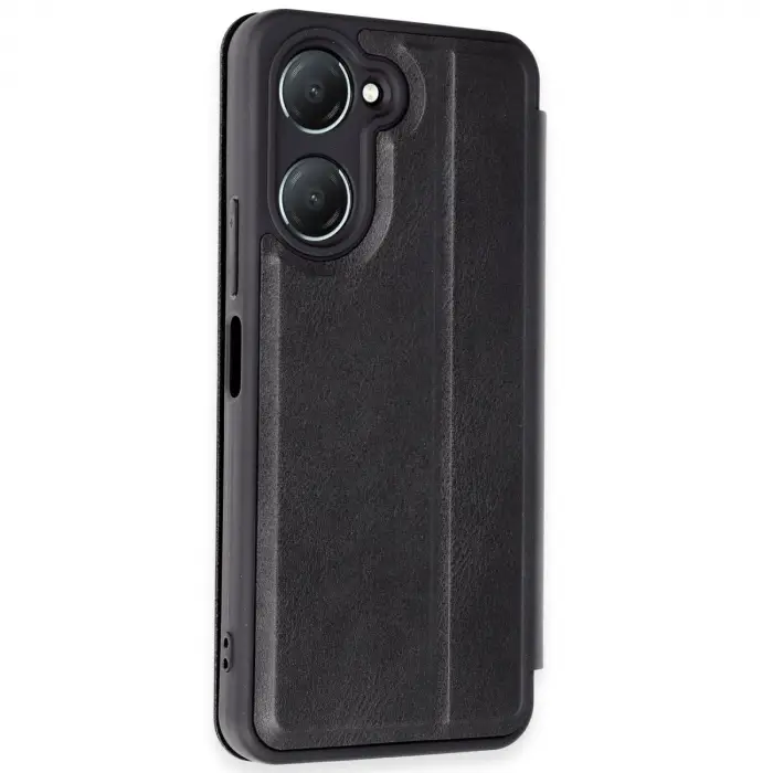 Vivo Y18 Kılıf Flip Cover - Siyah