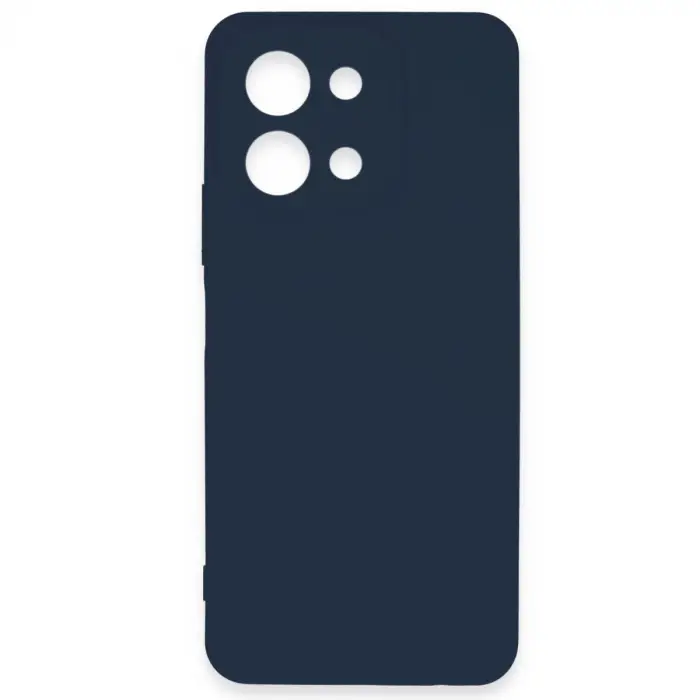 Vivo Y28 Kılıf First Silikon - Lacivert