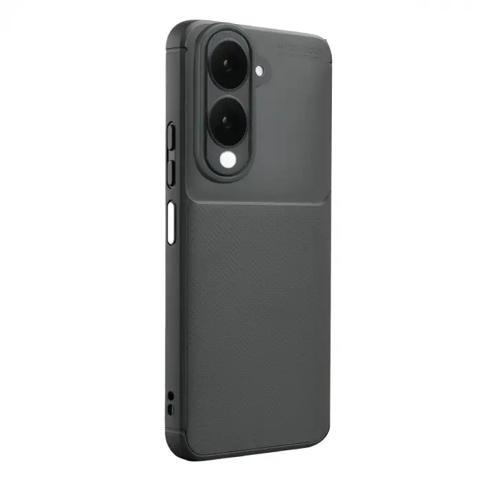 Vivo Y29s Auto Focus Karbon Kapak - Gri