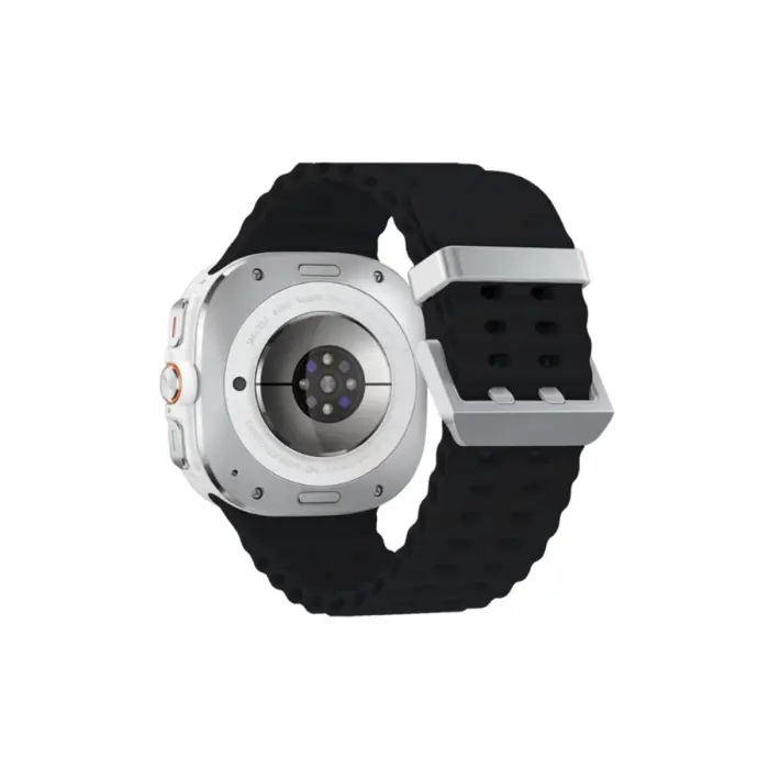Watch 7 Ultra Kr417 Rug Silikon Kordon (SAAT DEĞİLDİR) - Siyah