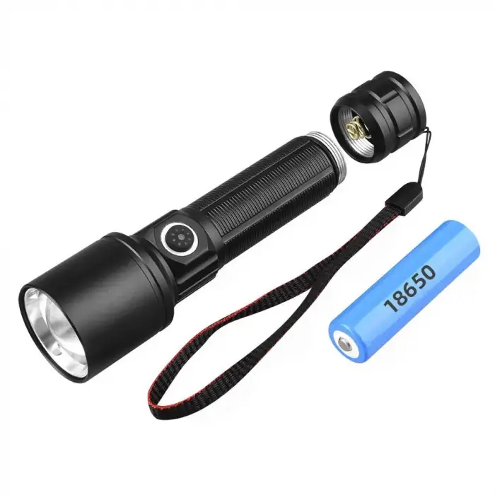 Wison Ws-4212 Xhp70 Led 1400 Lümen Şarjlı El Feneri
