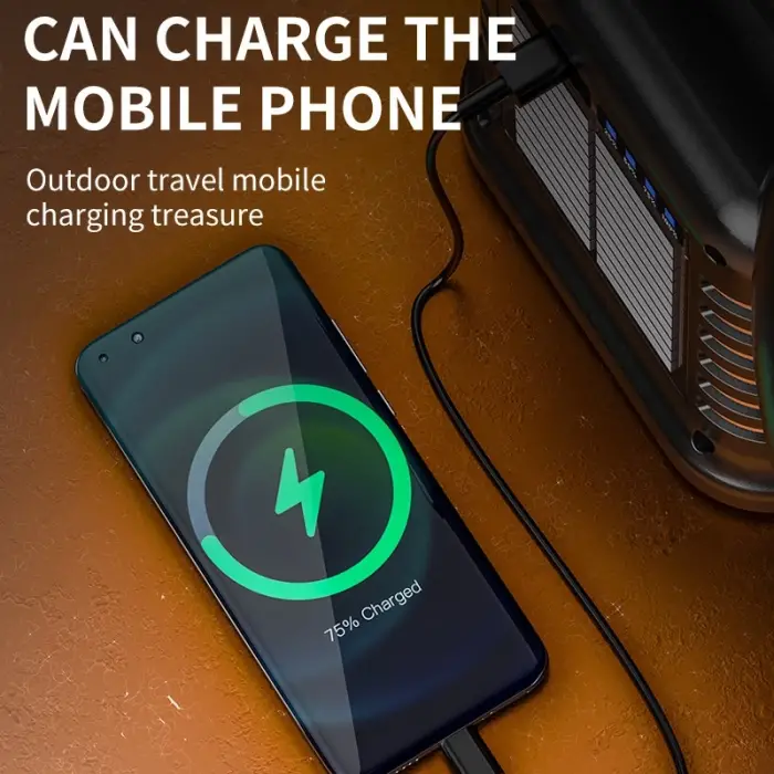 Wison Ws-4343 Çok Fonksiyonlu Powerbanklı Solar Şarjlı Kamp Lambası