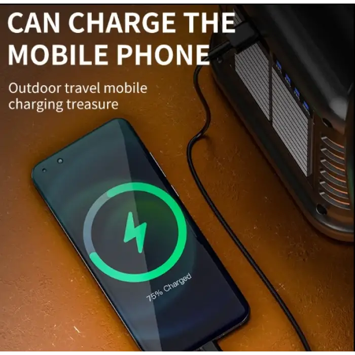 Wıson Ws-4343 Çok Fonksiyonlu Solar Şarjlı Powerbanklı Kamp Lambası