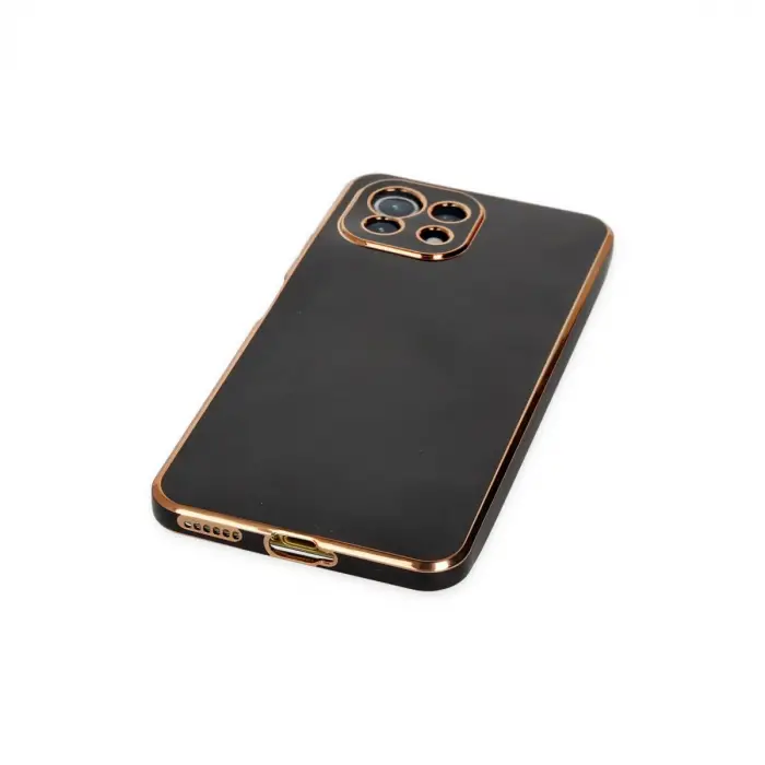 Xiaomi Mi 11 Lite Kılıf Volet Silikon - Siyah