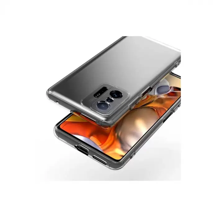 Xiaomi Mi 11t Pro Kılıf Lüx Şeffaf Silikon