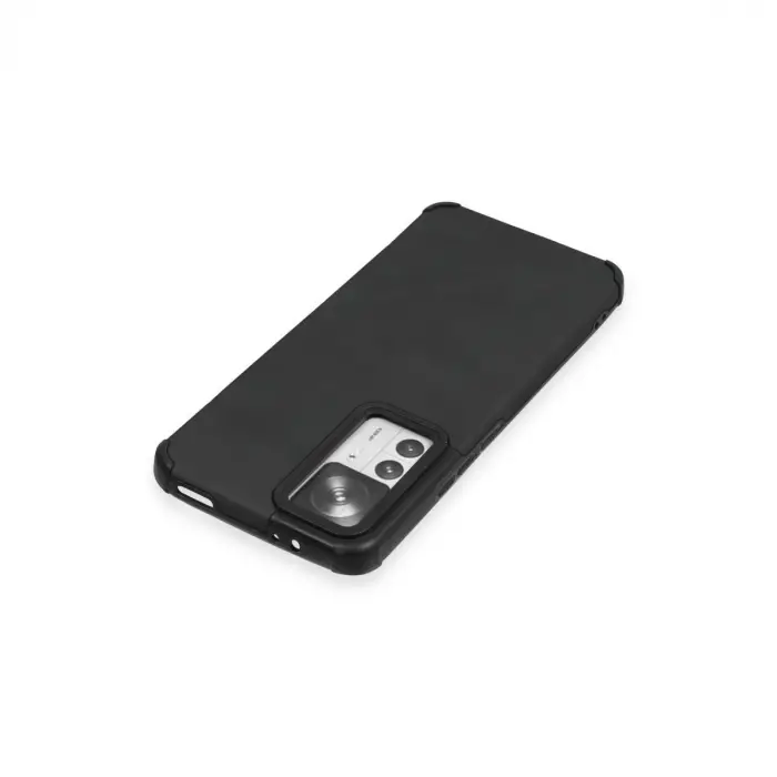 Xiaomi Mi 12t Kılıf Loop Deri Silikon - Siyah