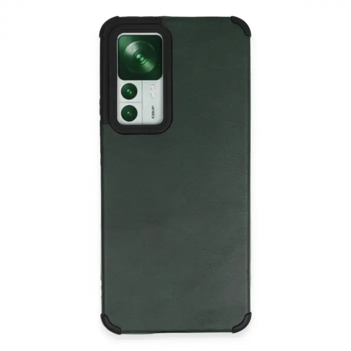 Xiaomi Mi 12t Kılıf Loop Deri Silikon - Yeşil