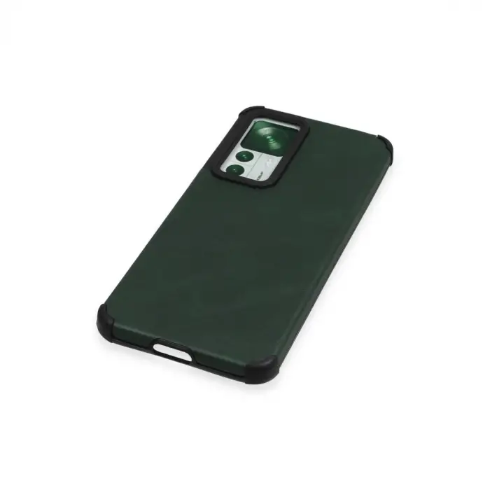 Xiaomi Mi 12t Kılıf Loop Deri Silikon - Yeşil