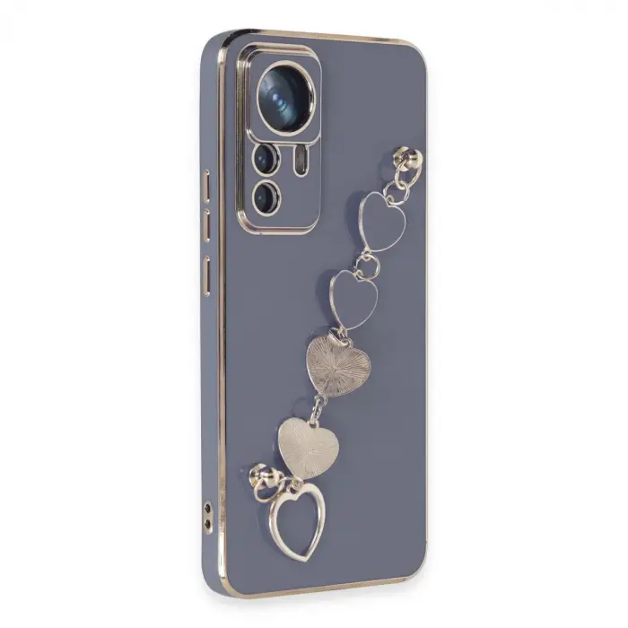 Xiaomi Mi 12t Pro Kılıf Esila Silikon - Gri