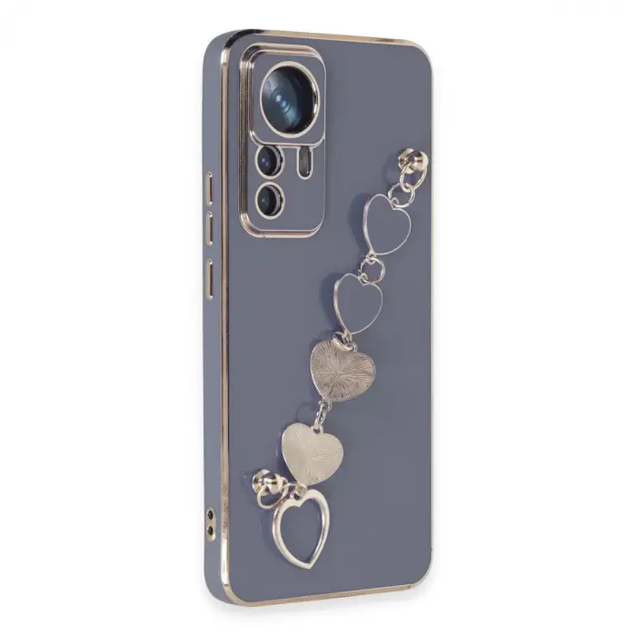 Xiaomi Mi 12t Pro Kılıf Esila Silikon - Gri