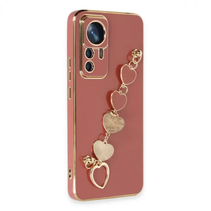 Xiaomi Mi 12t Pro Kılıf Esila Silikon - Kırmızı