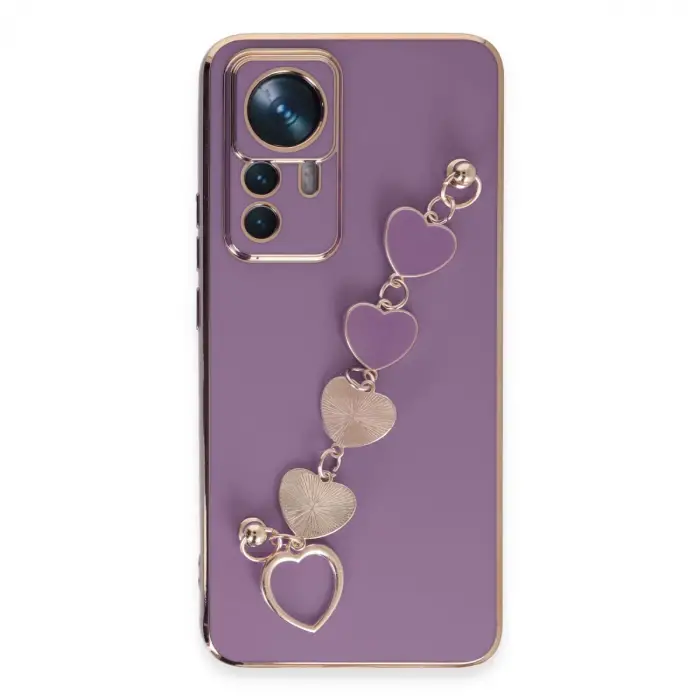 Xiaomi Mi 12t Pro Kılıf Esila Silikon - Mor