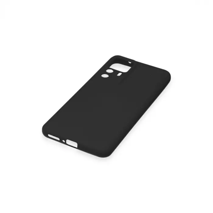 Xiaomi Mi 12t Pro Kılıf Nano İçi Kadife Silikon - Siyah