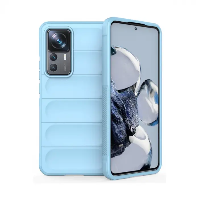 Xiaomi Mi 12t Pro Kılıf Optimum Silikon - Sky Blue