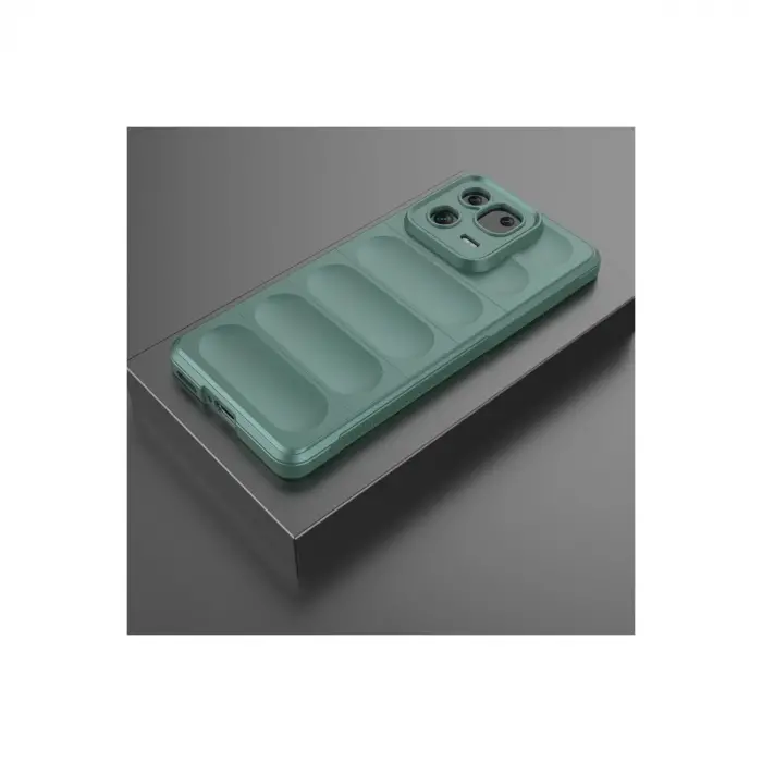 Xiaomi Mi 13 Kılıf Optimum Silikon - Koyu Yeşil