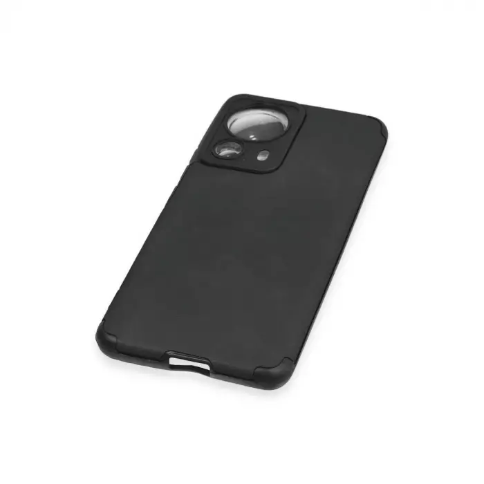 Xiaomi Mi 13 Lite Kılıf Loop Deri Silikon - Siyah