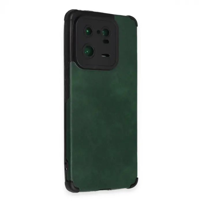 Xiaomi Mi 13 Pro Kılıf Loop Deri Silikon - Yeşil