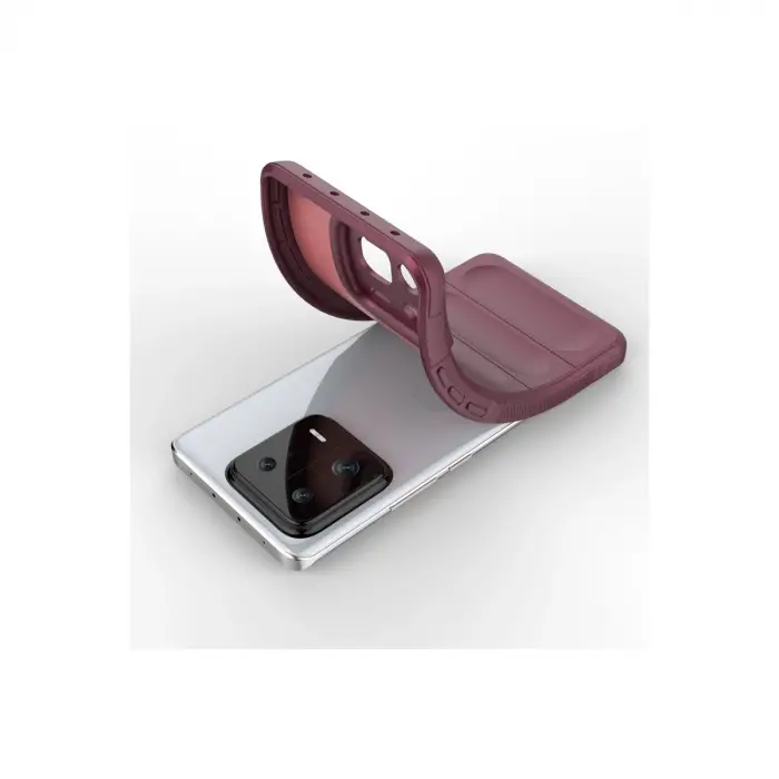 Xiaomi Mi 13 Pro Kılıf Optimum Silikon - Bordo