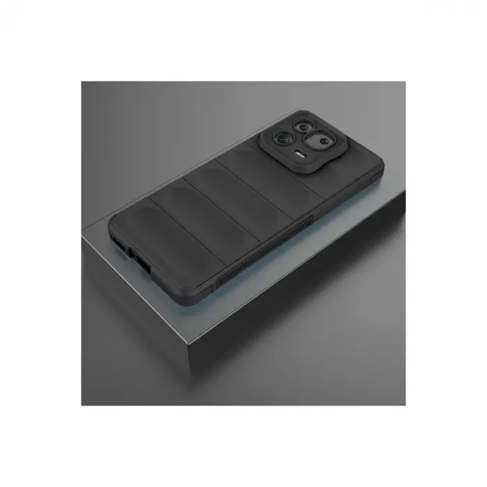 Xiaomi Mi 13 Pro Kılıf Optimum Silikon - Siyah