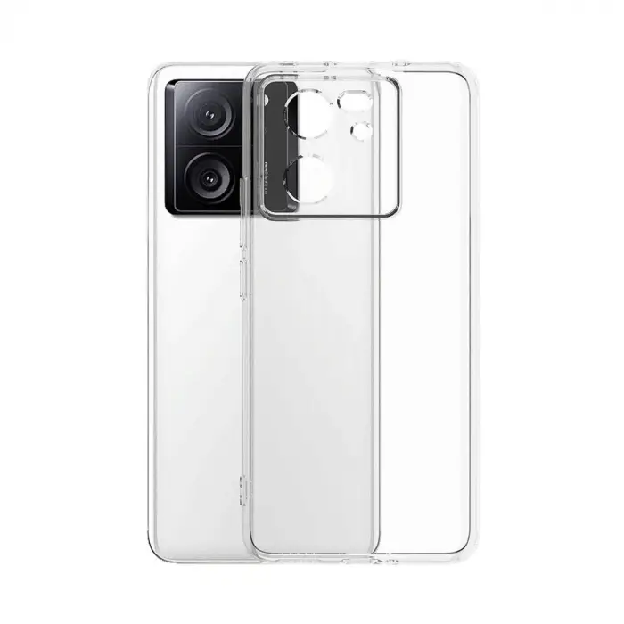 Xiaomi Mi 13t Pro Kılıf Lüx Şeffaf Silikon