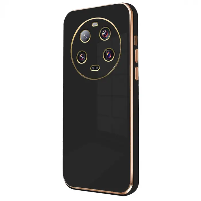 Xiaomi Mi 14 Ultra Kılıf Volet Silikon - Siyah