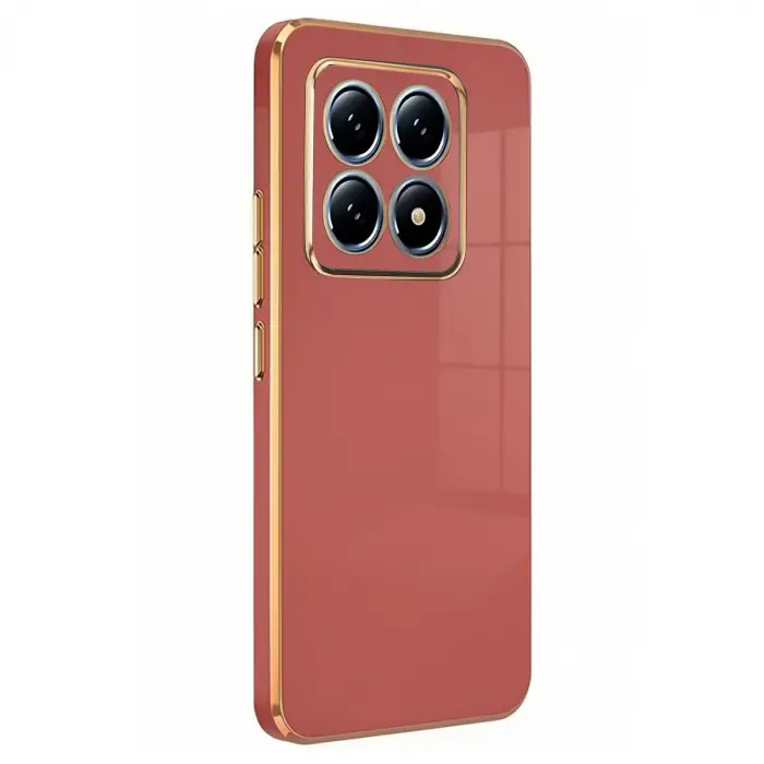 Xiaomi Mi 14t Pro Volet Silikon - Kırmızı