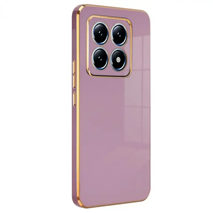 Xiaomi Mi 14t Pro Volet Silikon - Mor