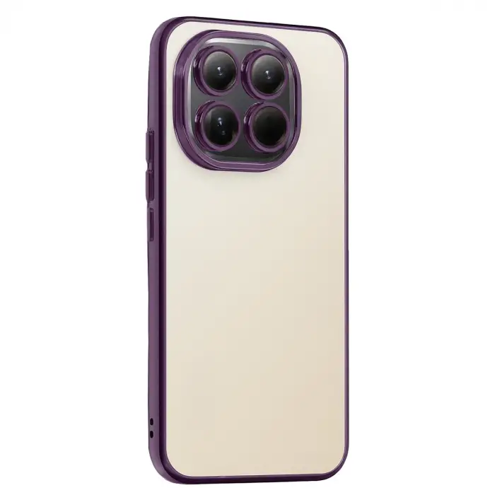 Xiaomi Mi 15 Razer Lensli Silikon - Mor