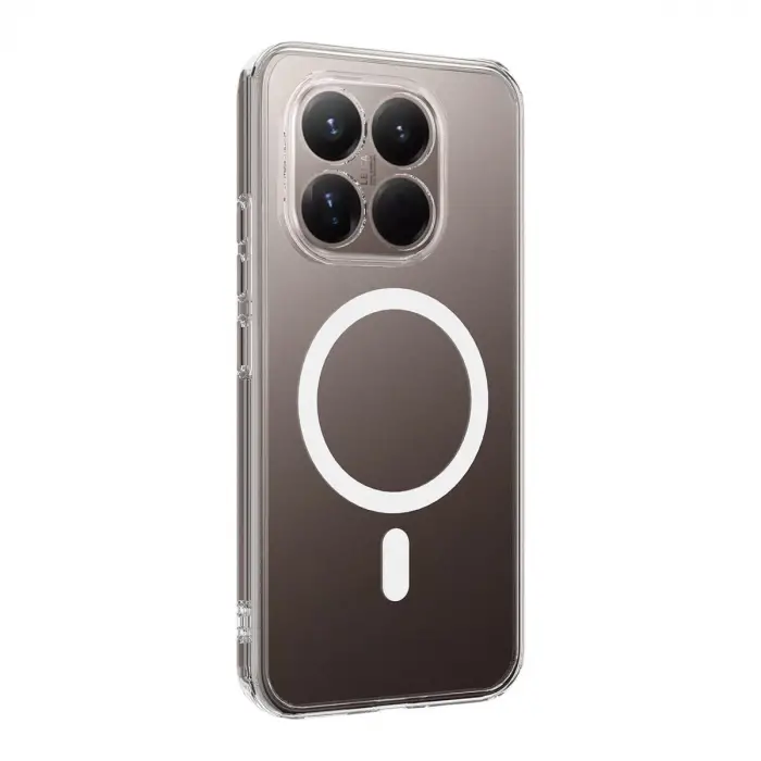 Xiaomi Mi 15t Combo Sert Şeffaf Magsafe Kapak - Şeffaf