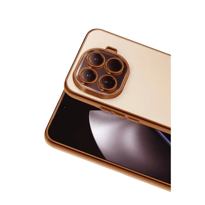 Xiaomi Mi 15t Pro Razer Lensli Silikon - Çöl Titanyum