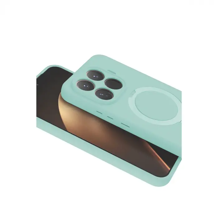 Xiaomi Mi 15t Pro Regal Magsafe Standlı Kapak - Su Yeşili