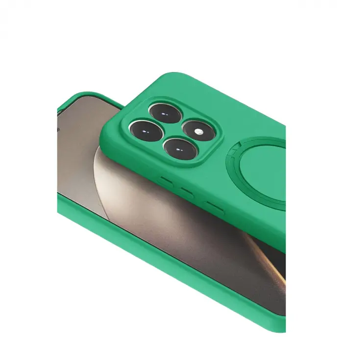 Xiaomi Mi 15t Regal Magsafe Standlı Kapak - Yeşil