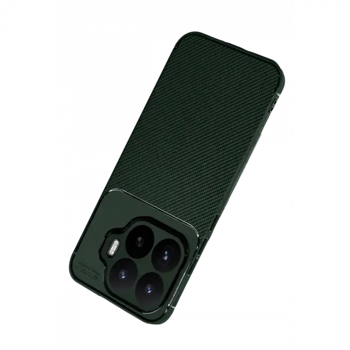 Xiaomi Mi 17t Auto Focus Karbon Kapak - Koyu Yeşil