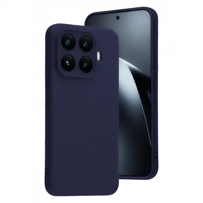 Xiaomi Mi 17t Nano İçi Kadife Silikon - Lacivert