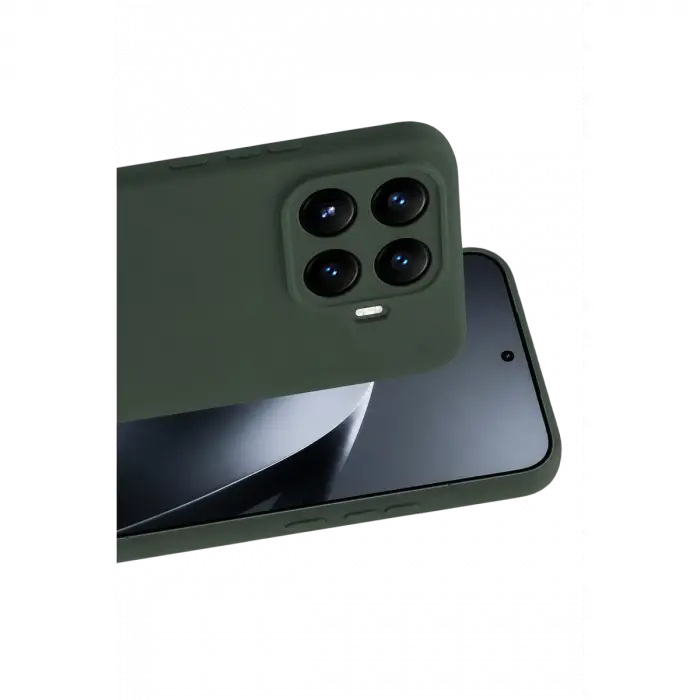 Xiaomi Mi 17t Pro First Silikon - Koyu Yeşil
