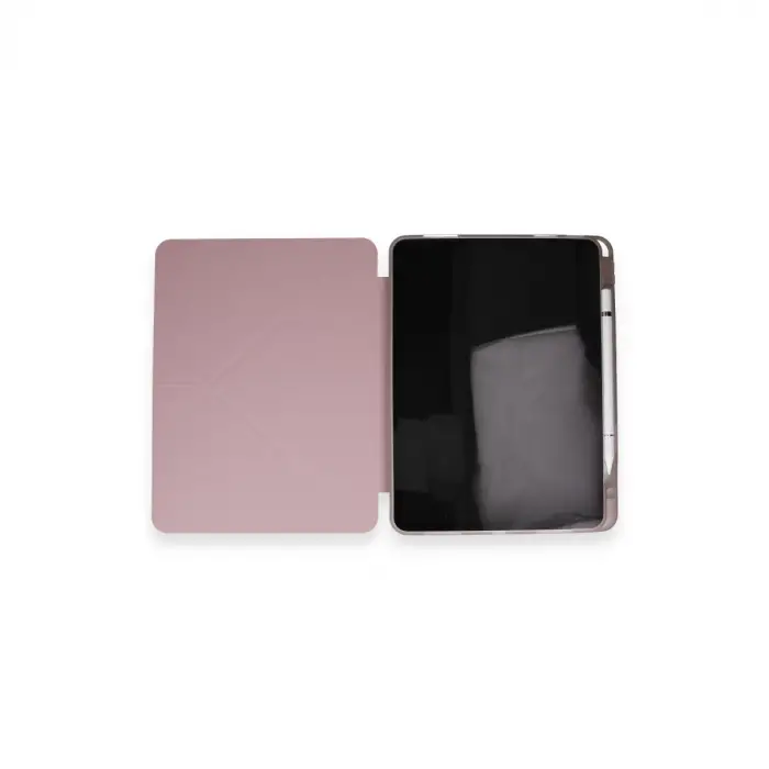 Xiaomi Pad 6 Kılıf Kalemlikli Mars Tablet Kılıfı - Rose Gold