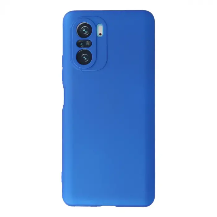 Xiaomi Poco F3 Kılıf First Silikon - Mavi