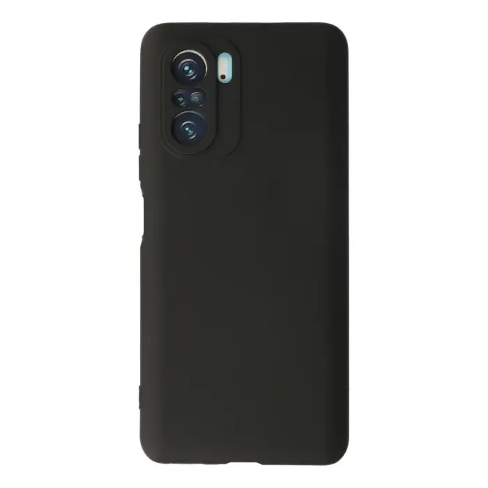 Xiaomi Poco F3 Kılıf First Silikon - Siyah