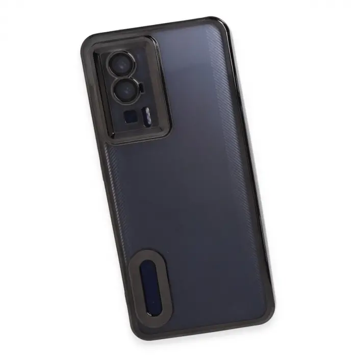 Xiaomi Poco F5 Pro Kılıf Slot Silikon - Siyah