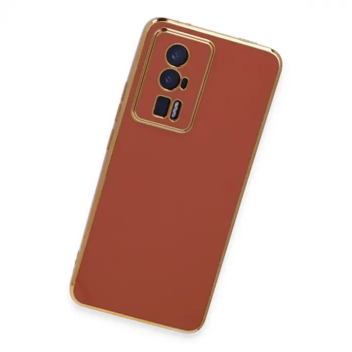 Xiaomi Poco F5 Pro Kılıf Volet Silikon - Kırmızı
