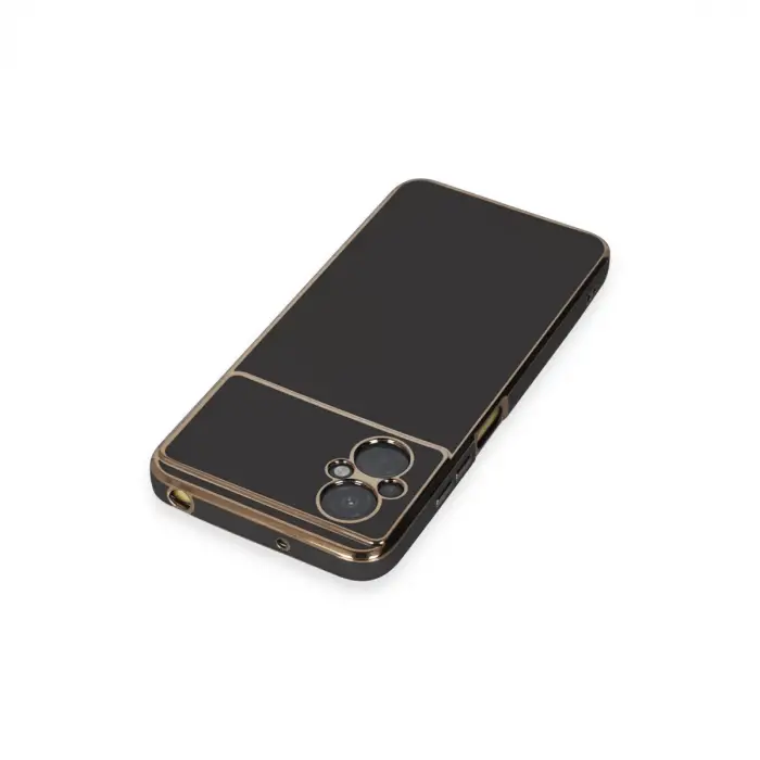 Xiaomi Poco M5 Kılıf Volet Silikon - Siyah