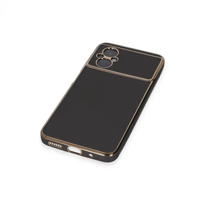 Xiaomi Poco M5 Kılıf Volet Silikon - Siyah