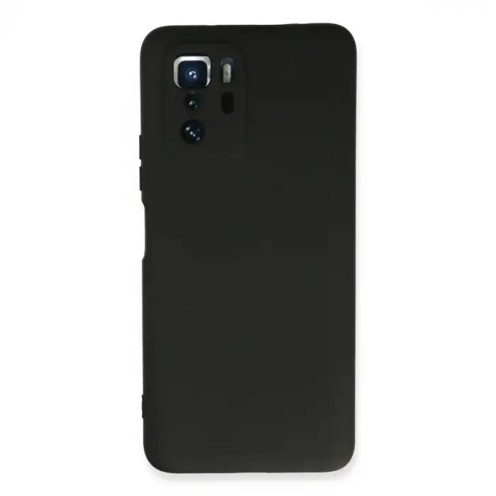 Xiaomi Poco X3 Gt Kılıf Nano İçi Kadife Silikon - Siyah
