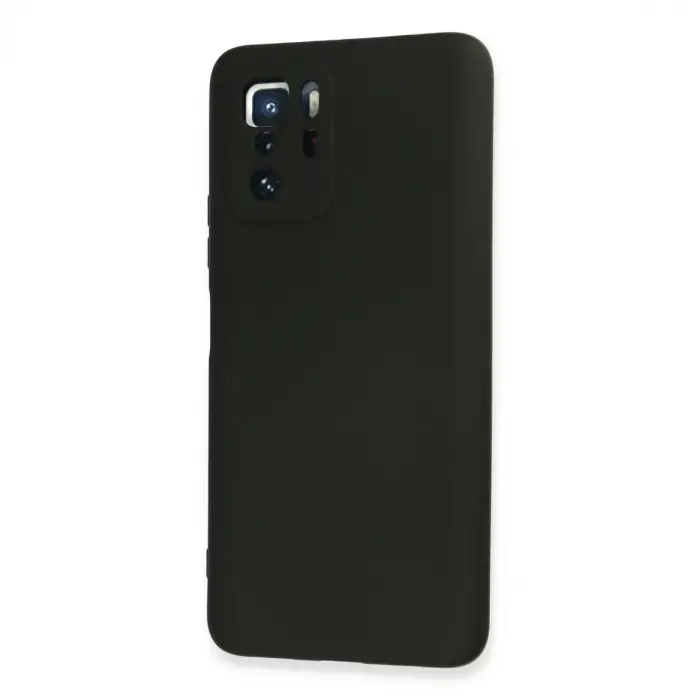 Xiaomi Poco X3 Gt Kılıf Nano İçi Kadife Silikon - Siyah